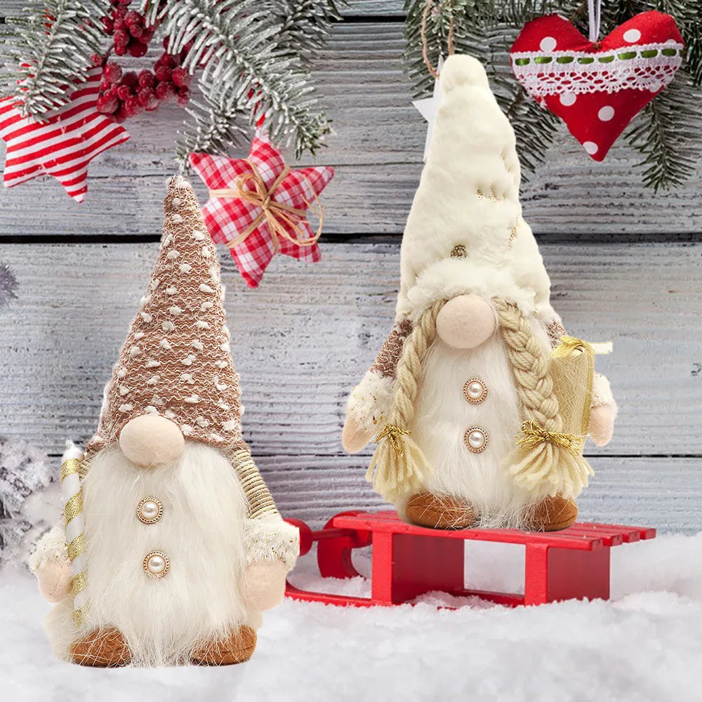 Glowing Christmas Gnome | LED Light-Up Holiday Decoration | 30cm & 45cm