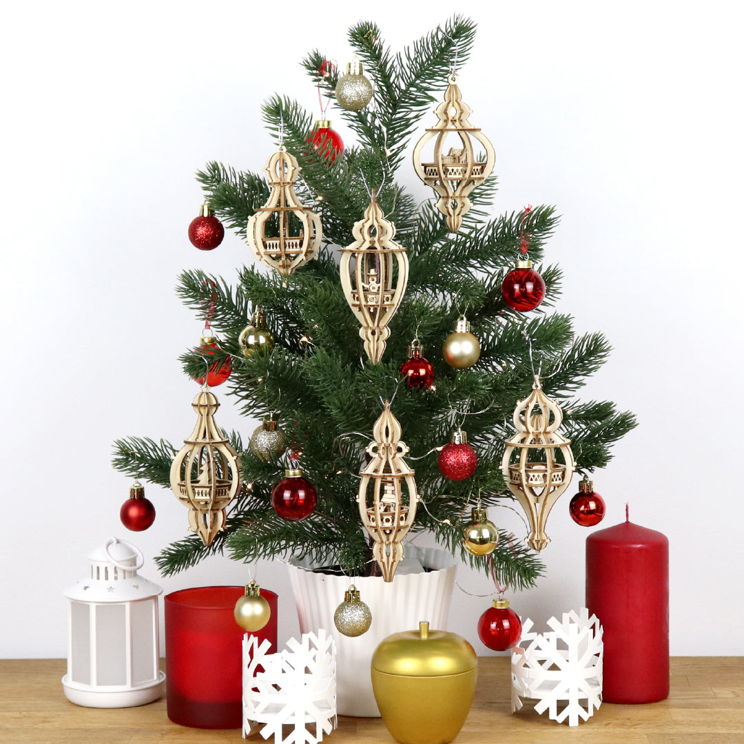 Happy Holidays DIY Christmas Bauble Kit