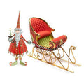 Dash Away Santa & Sleigh Figure Set by Patience Brewster | MacKenzie-Childs