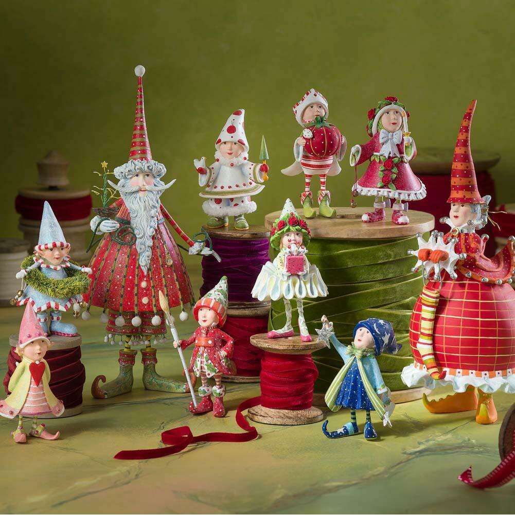 Dash Away Vixen's Painter Elf Ornament by Patience Brewster — Retired