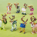 Dash Away Mini Reindeer Ornament by Patience Brewster | Sold Individually