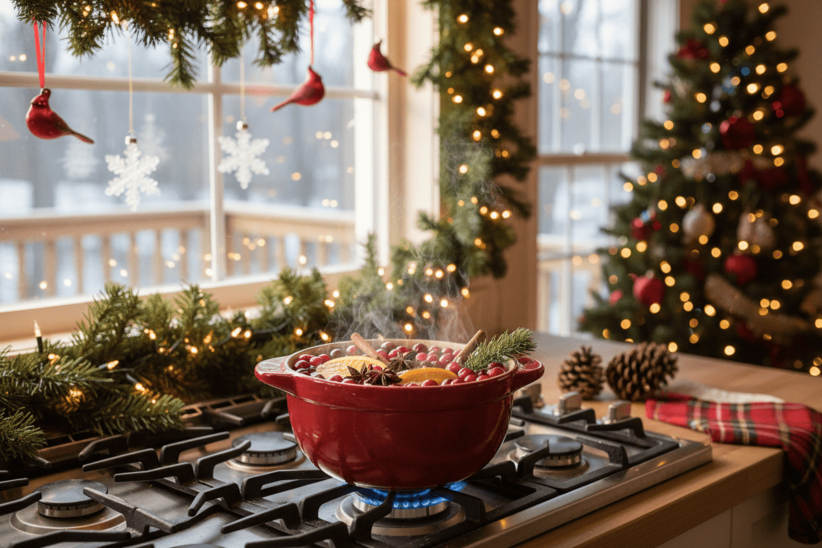 Christmas Morning Stovetop Potpourri | Festive Holiday Home Fragrance
