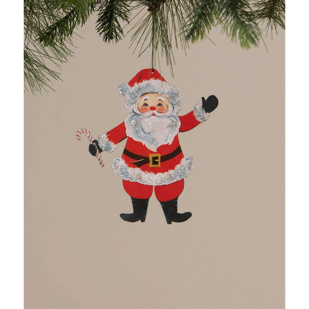 Retro Rockin' Santa Ornament by Bethany Lowe Designs | New for 2026