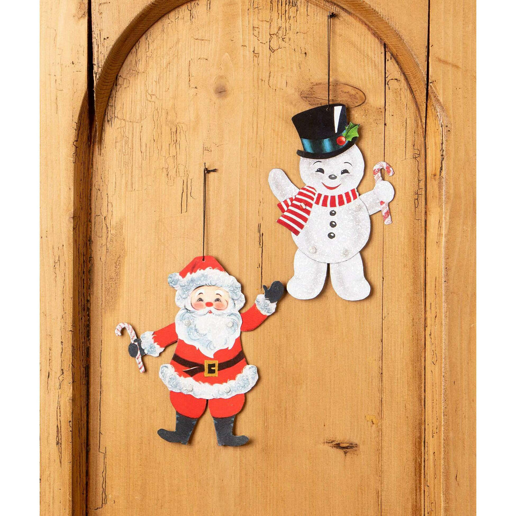 Retro Rockin' Snowman Ornament by Bethany Lowe