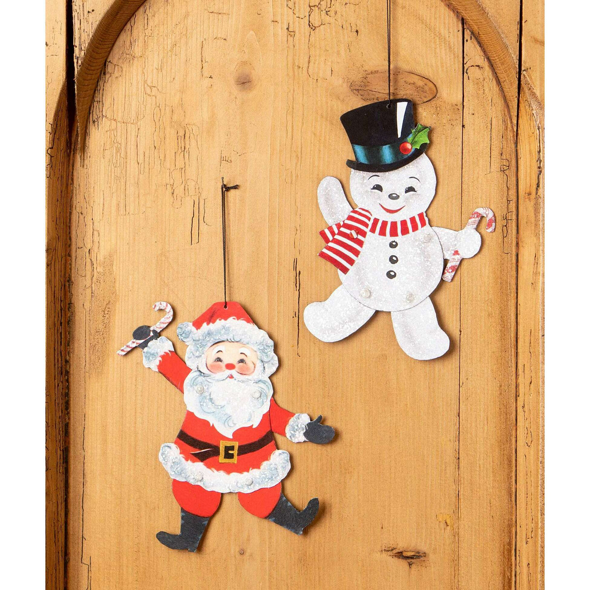Retro Rockin' Snowman Ornament by Bethany Lowe